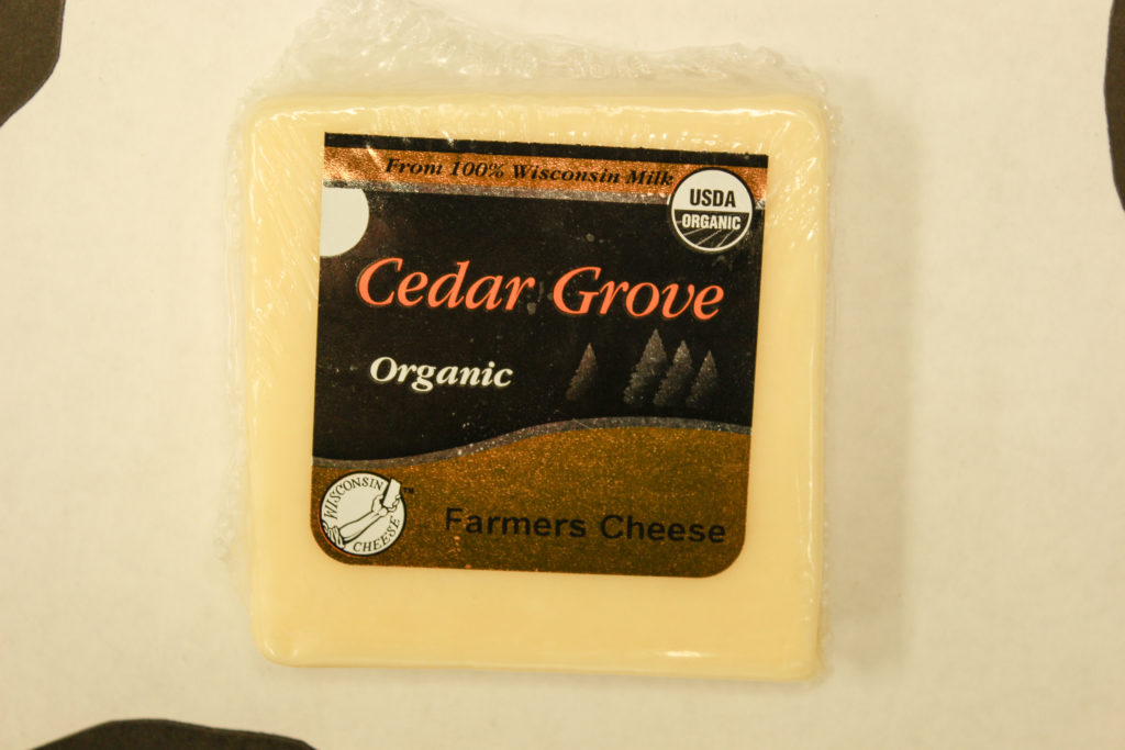 Organic Farmers - Cedar Grove Cheese