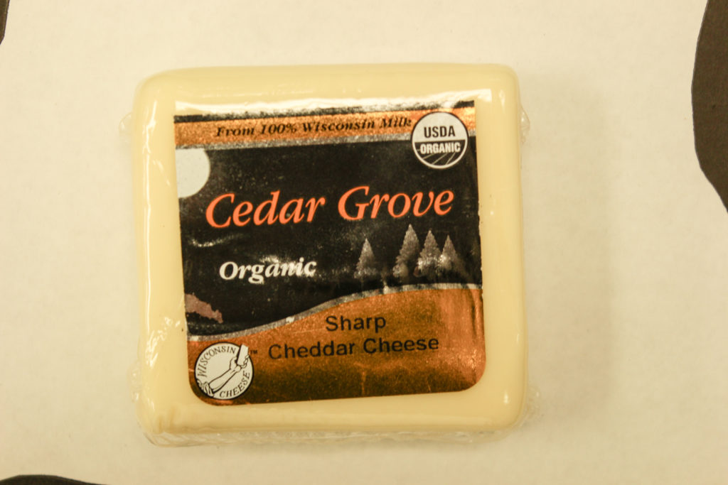 Organic Sharp Cheddar - Cedar Grove Cheese